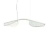 FLOS Almendra Arch LED-Hängelampe, Kurz, Weiß