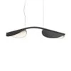 FLOS Almendra Arch LED-Hängelampe, Kurz, Anthrazit 1 FLOS Almendra Arch LED-Hängelampe, Kurz, Anthrazit -FLOS 10000252