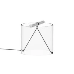 FLOS To-Tie T1 LED-Tischleuchte, Aluminium -FLOS 10008912 1