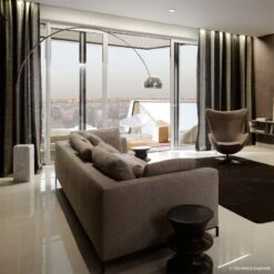 FLOS Arco - Revolutionäre LED-Bogenleuchte -FLOS 3510003 3