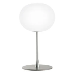 FLOS Glo-Ball Table 1 Tischleuchte, Silber Matt -FLOS 3510120 3