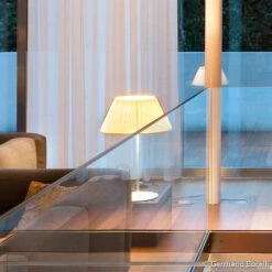 FLOS Romeo Soft T1 Tischleuchte M. Plisseeschirm -FLOS 3510122 3