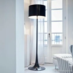 FLOS Spun Light F - Schwarze Stehleuchte -FLOS 3510143 5