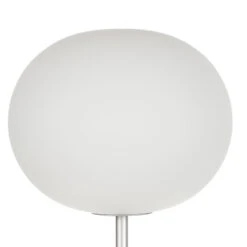 FLOS Glo-Ball Floor 2 Stehleuchte, Silber Matt -FLOS 3510147 7