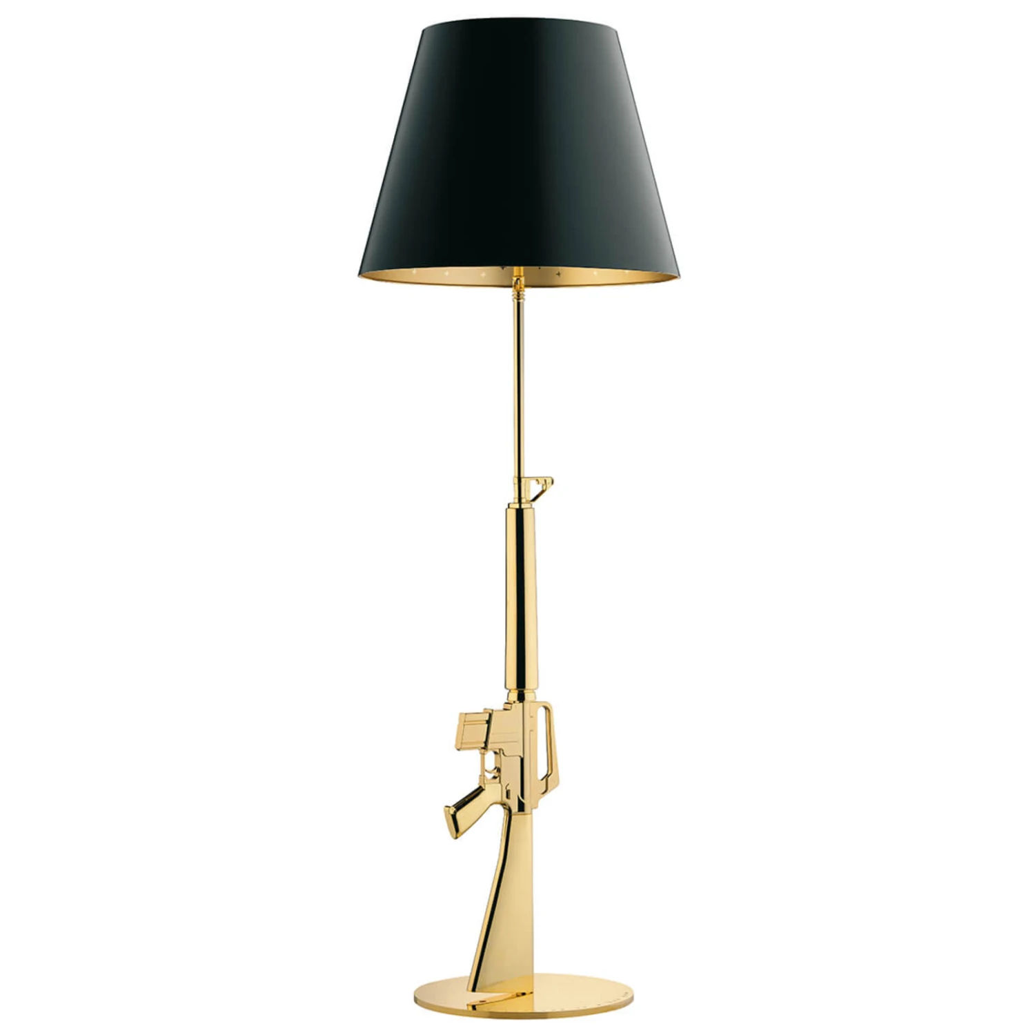 FLOS Lounge Gun - Stehleuchte, gold-schwarz FLOS Lounge Gun - Stehleuchte, Gold-schwarz -FLOS 3510152 2