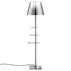 FLOS Bibliotheque Nationale Stehlampe Alu Silber -FLOS 3510277 2