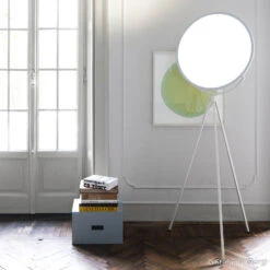 FLOS Superloon - Weiße Design-Stehlampe Mit LED -FLOS 3510357 2