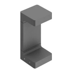 FLOS Casting C 100 Sockelleuchte 20 Cm, Anthrazit