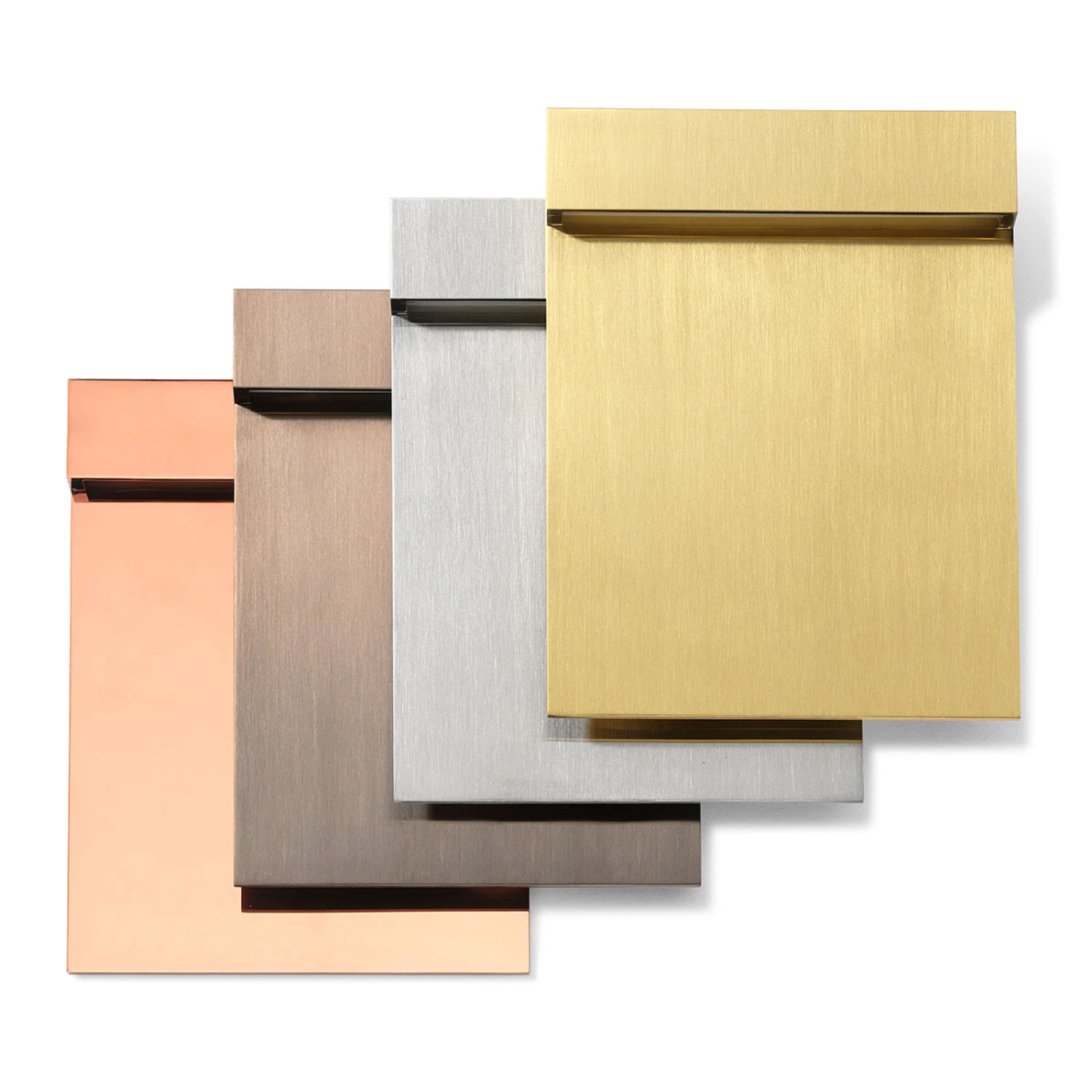 FLOS Real Matter LED-Wandeinbauleuchte IP65 bronze FLOS Real Matter LED-Wandeinbauleuchte IP65 Bronze -FLOS 3510411 1