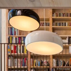 FLOS Smithfield S LED-Hängeleuchte, Weiß -FLOS 3510471 3