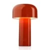 FLOS Bellhop Aufladbare LED-Tischleuchte Ziegelrot -FLOS 3510492