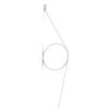 FLOS Wirering Weiß LED-Wandleuchte, Ring Weiß -FLOS 3510499