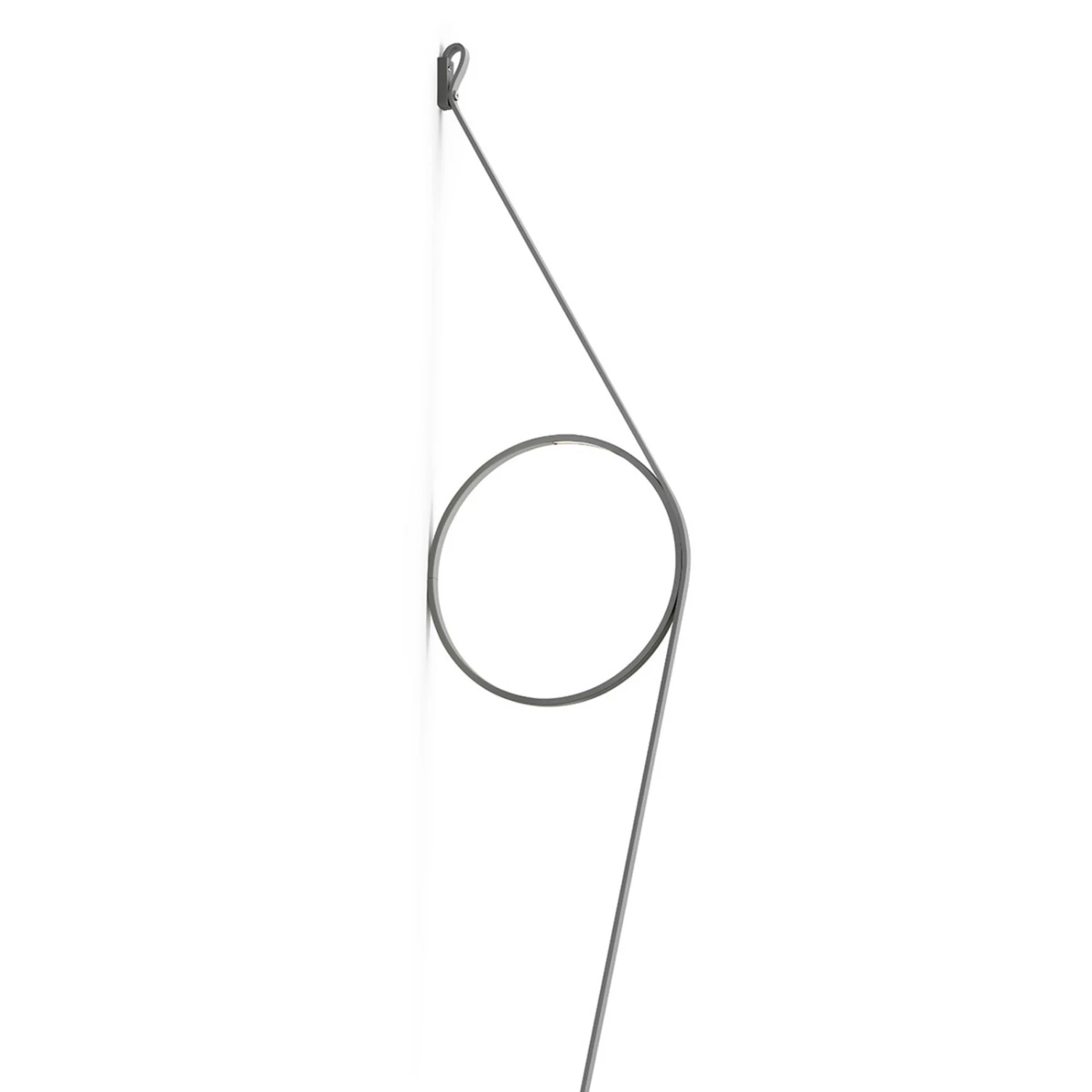 FLOS Wirering Grau LED-Wandleuchte, Ring grau FLOS Wirering Grau LED-Wandleuchte, Ring Grau -FLOS 3510501