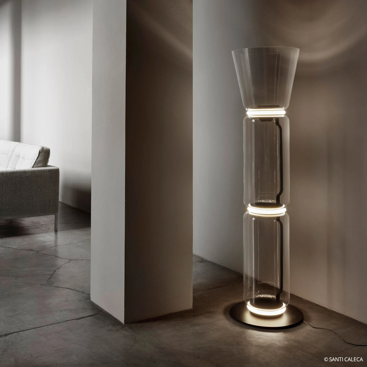 FLOS Noctambule 2 High Cylinders & Cone small base FLOS Noctambule 2 High Cylinders & Cone Small Base -FLOS 3510520 1