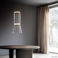 FLOS Noctambule Hängelampe 1 Low Cylinder & Cone -FLOS 3510536 2