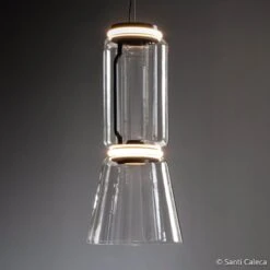 FLOS Noctambule Hängelampe 1 Low Cylinder & Cone -FLOS 3510536 4