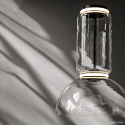 FLOS Noctambule Hängelampe 1 Low Cylinder & Bowl -FLOS 3510540 2