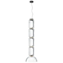 FLOS Noctambule Hängelampe 4 Low Cylinders & Bowl -FLOS 3510543 1