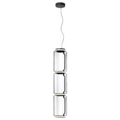 FLOS Noctambule LED-Hängelampe 3 Low Cylinders -FLOS 3510544 2