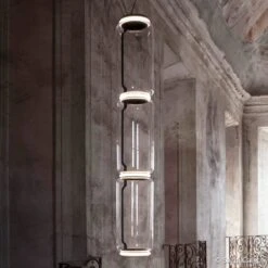 FLOS Noctambule LED-Hängelampe 3 Low Cylinders