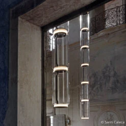 FLOS Noctambule LED-Hängelampe 6 Low Cylinders -FLOS 3510547 2