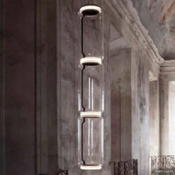 FLOS Noctambule LED-Hängelampe 3 High Cylinders -FLOS 3510548 2