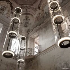 FLOS Noctambule LED-Hängelampe 6 High Cylinders -FLOS 3510551 3