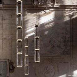 FLOS Noctambule LED-Hängelampe 6 High Cylinders -FLOS 3510551 5