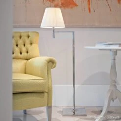 FLOS KTribe F1 Stehleuchte Mit Stoffschirm, Beige -FLOS 3510585 3