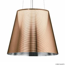 FLOS KTribe S3 Hängeleuchte, Bronze Metallic