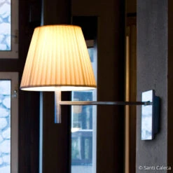 FLOS KTribe W Wandleuchte Mit Stoffschirm Beige 3 FLOS KTribe W Wandleuchte Mit Stoffschirm Beige -FLOS 3510602 1