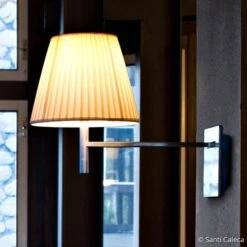 FLOS KTribe W Wandleuchte Mit Stoffschirm Beige 7 FLOS KTribe W Wandleuchte Mit Stoffschirm Beige -FLOS 3510602 5