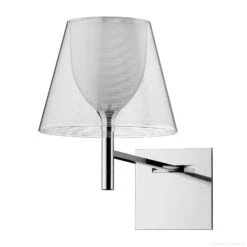 FLOS KTribe W Wandleuchte Transparent -FLOS 3510603 1