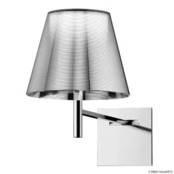 FLOS KTribe W Wandleuchte Silber Metallic -FLOS 3510604 1