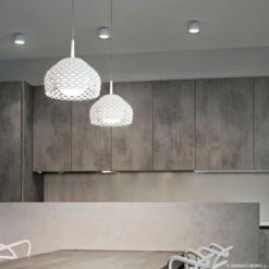 FLOS Tatou S1 Hängeleuchte, Weiß -FLOS 3510616 1