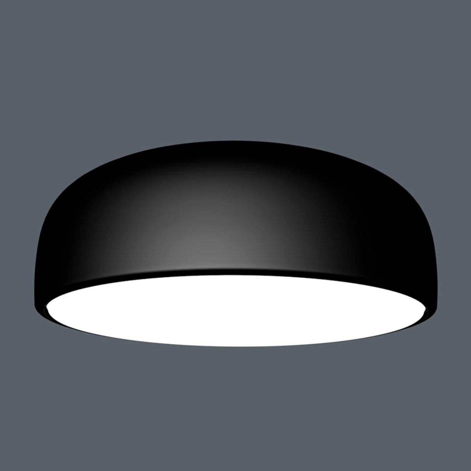 FLOS Smithfield C LED-Deckenleuchte, matt schwarz FLOS Smithfield C LED-Deckenleuchte, Matt Schwarz -FLOS 3510624