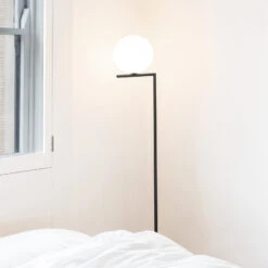 FLOS IC F1 Stehleuchte Schwarz Ø 20 Cm -FLOS 3510632 2