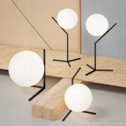 FLOS IC T2 Tischleuchte, Schwarz -FLOS 3510635 3