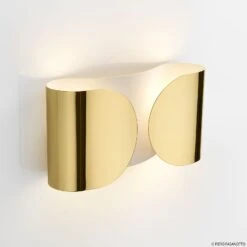 FLOS Foglio Wandleuchte, Gold -FLOS 3510663 2