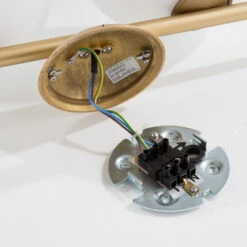 FLOS IC C/W1 Double Wandleuchte Messing Ø 20 Cm -FLOS 3510669 6