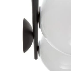 FLOS IC C/W1 Double Wandleuchte Schwarz Ø 20 Cm 6 FLOS IC C/W1 Double Wandleuchte Schwarz Ø 20 Cm -FLOS 3510670 4