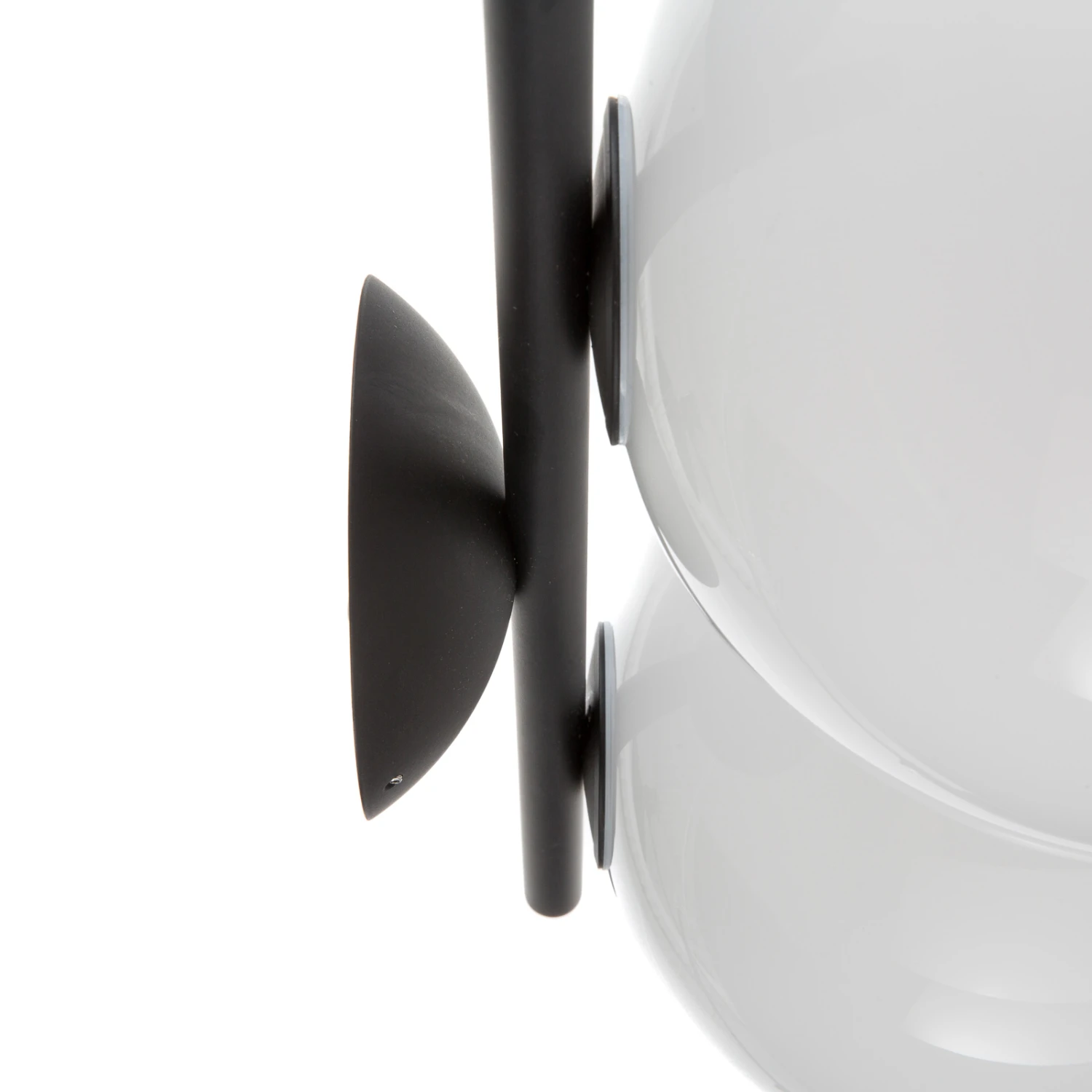 FLOS IC C/W1 Double Wandleuchte schwarz Ø 20 cm FLOS IC C/W1 Double Wandleuchte Schwarz Ø 20 Cm -FLOS 3510670 4