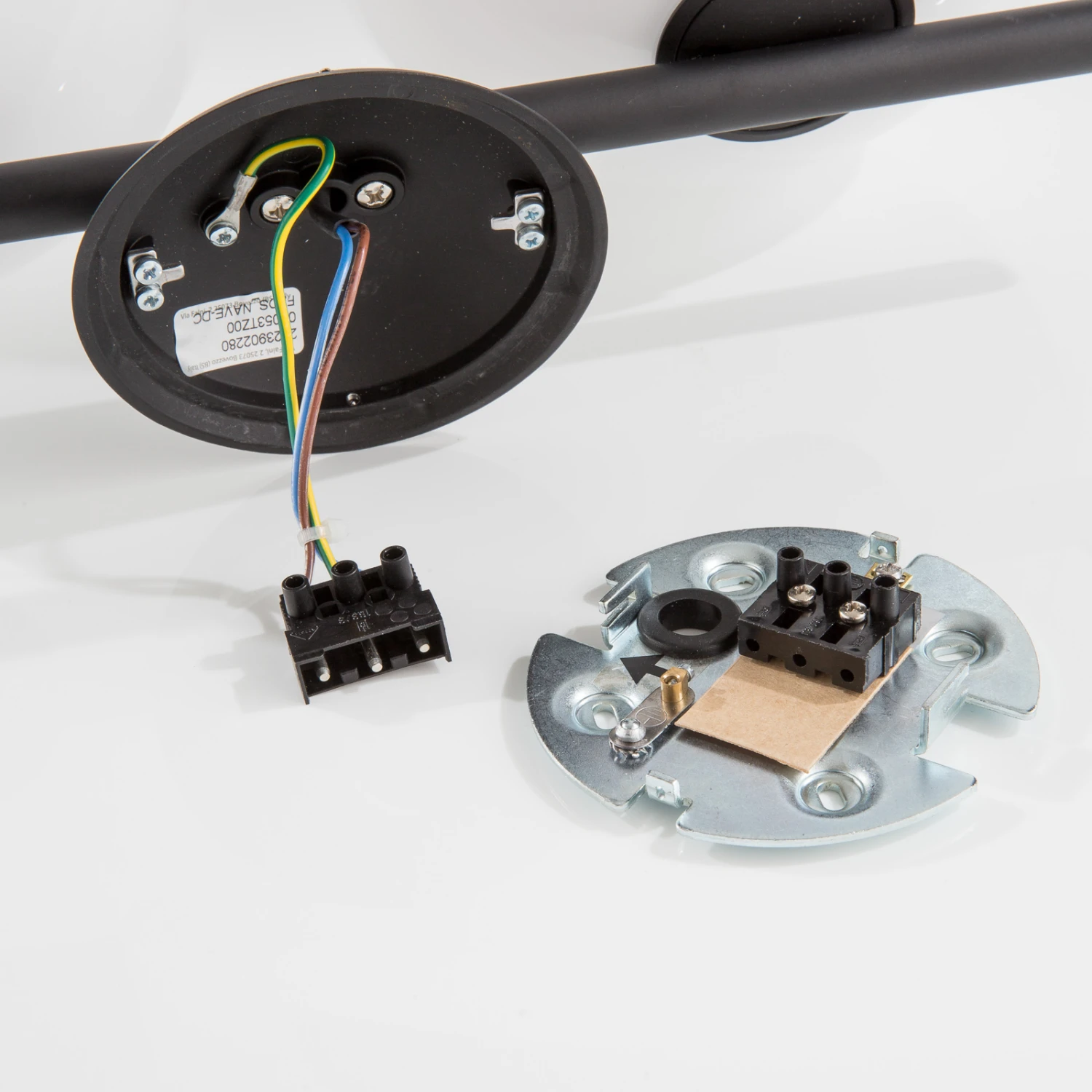 FLOS IC C/W1 Double Wandleuchte schwarz Ø 20 cm FLOS IC C/W1 Double Wandleuchte Schwarz Ø 20 Cm -FLOS 3510670 6