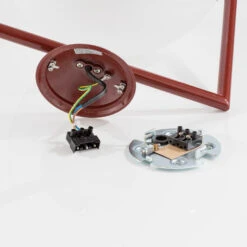 FLOS IC C/W2 Wandleuchte, Burgunder-rot Ø 30 Cm -FLOS 3510677 6