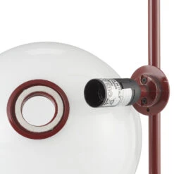 FLOS IC T1 Low Designer-Tischleuchte Burgunder-rot -FLOS 3510683 7