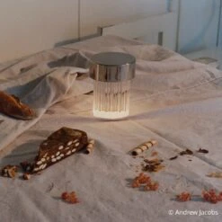 FLOS Last Order LED-Tischlampe Gewellt IP55 Stahl -FLOS 3510696 3