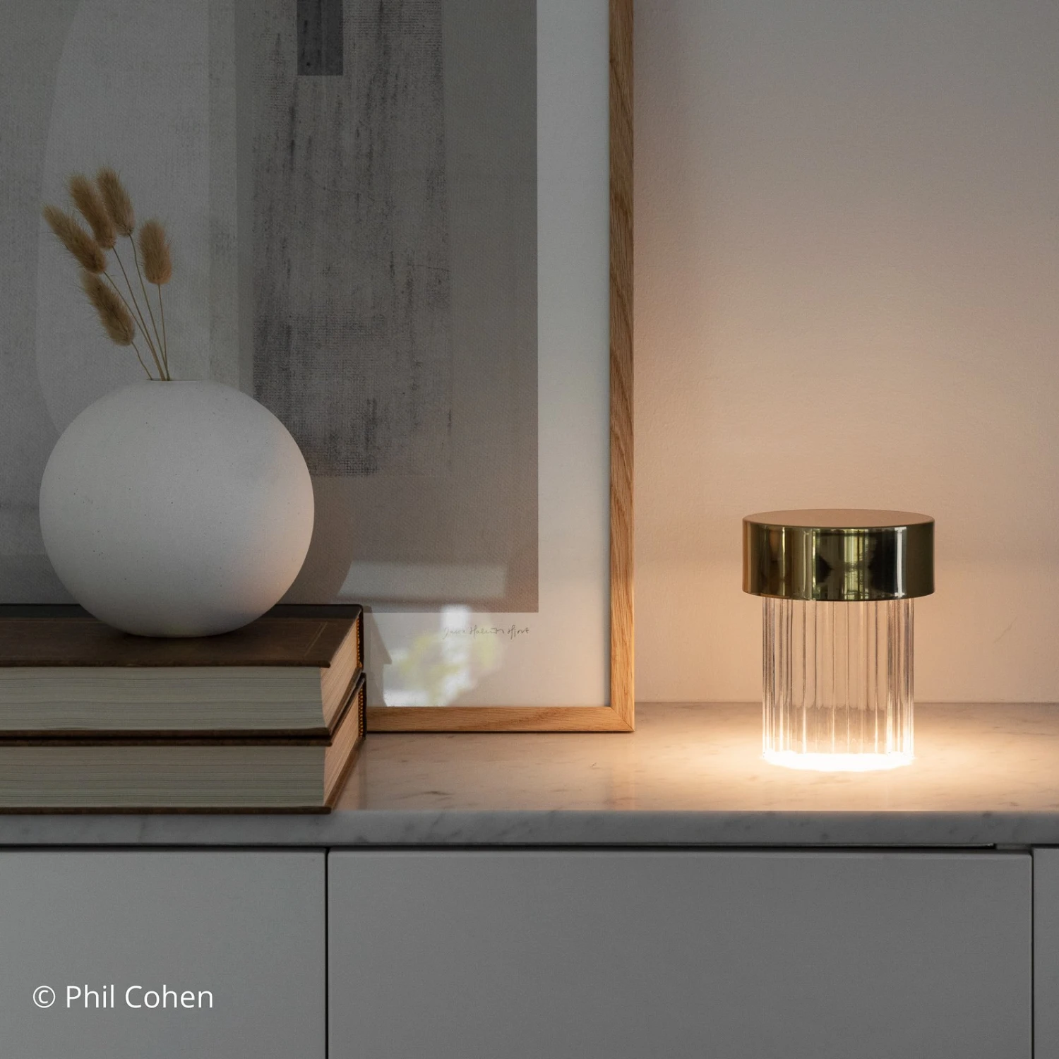 FLOS Last Order LED-Tischlampe gewellt IP20 gold FLOS Last Order LED-Tischlampe Gewellt IP20 Gold -FLOS 3510697 1