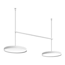 FLOS Infra-Structure C4 LED-Deckenlampe Weiß