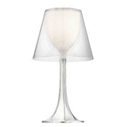 FLOS Miss K Tischlampe, Dimmschalter, Transparent