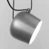 FLOS Aim Small LED-Hängeleuchte, Hellsilber -FLOS 3510744
